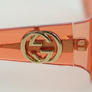 GUCCI Sunglasses plastic Orange Auth 177351M-8