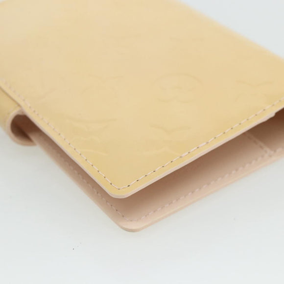 LOUIS VUITTON Vernis Agenda PM Cover Marshmallow Pink R21007 Auth 177352A