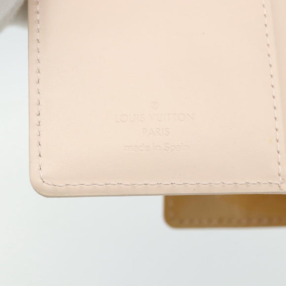LOUIS VUITTON Vernis Agenda PM Cover Marshmallow Pink R21007 Auth 177352A