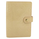LOUIS VUITTON Vernis Agenda PM Cover Marshmallow Pink R21007 Auth 177352A-13
