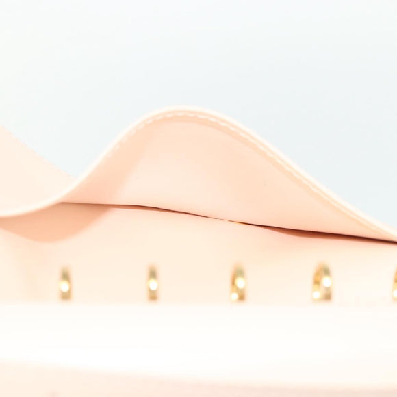 LOUIS VUITTON Vernis Agenda PM Cover Marshmallow Pink R21007 Auth 177352A