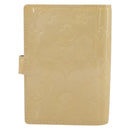 LOUIS VUITTON Vernis Agenda PM Cover Marshmallow Pink R21007 Auth 177352A-2