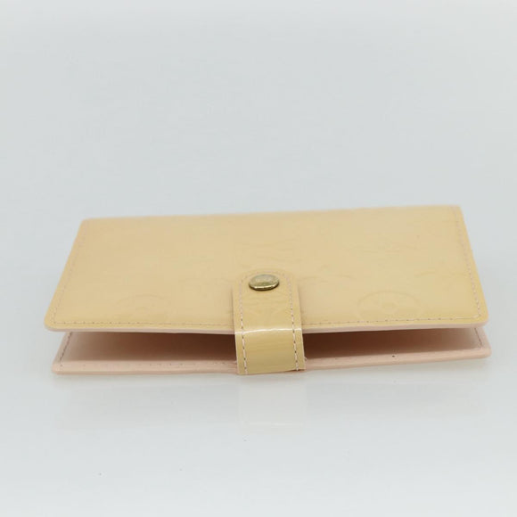 LOUIS VUITTON Vernis Agenda PM Cover Marshmallow Pink R21007 Auth 177352A