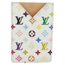 LOUIS VUITTON Monogram Multicolor Etui Miroir White M92651 LV Auth 177353A-13