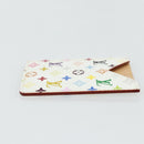 LOUIS VUITTON Monogram Multicolor Etui Miroir White M92651 LV Auth 177353A-3
