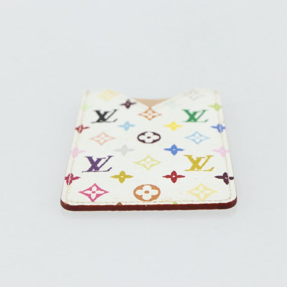LOUIS VUITTON Monogram Multicolor Etui Miroir White M92651 LV Auth 177353A