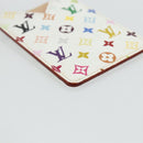 LOUIS VUITTON Monogram Multicolor Etui Miroir White M92651 LV Auth 177353A-14