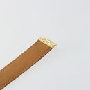 LOUIS VUITTON Multicolor Ceinture LV Belt White LV Auth 177354A-10