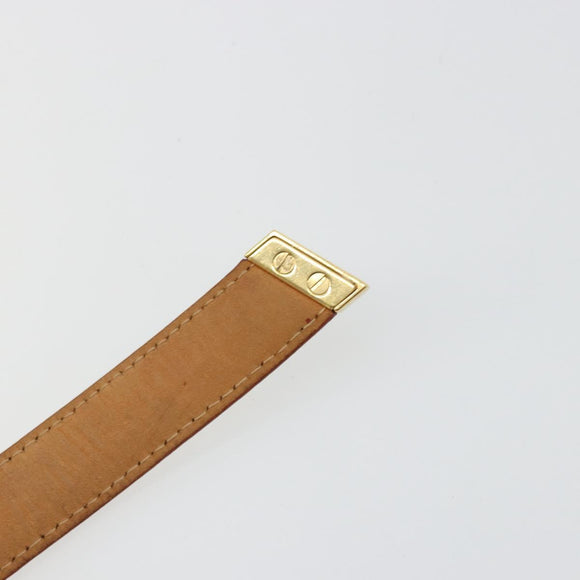 LOUIS VUITTON Multicolor Ceinture LV Belt White LV Auth 177354A