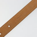 LOUIS VUITTON Multicolor Ceinture LV Belt White LV Auth 177354A-12