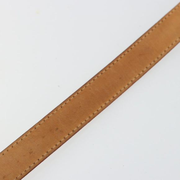 LOUIS VUITTON Multicolor Ceinture LV Belt White LV Auth 177354A