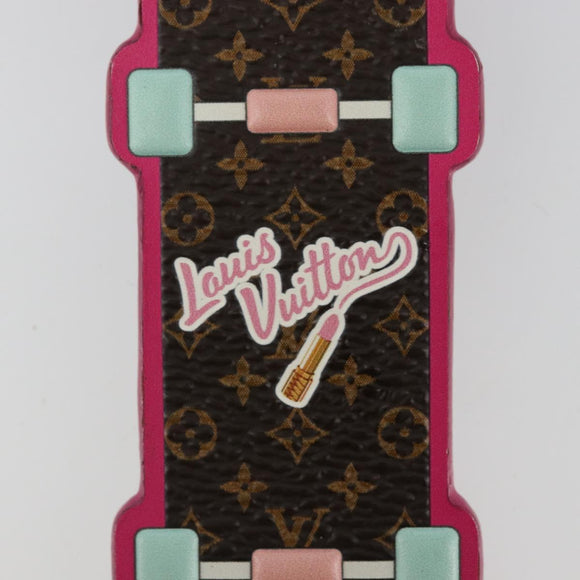 LOUIS VUITTON Porte Cles LV Skateboard Sleutelhanger Roze M69006 LV Auth 177355A