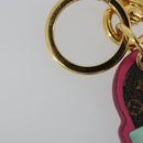 LOUIS VUITTON Porte Cles LV Skateboard Sleutelhanger Roze M69006 LV Auth 177355A-11
