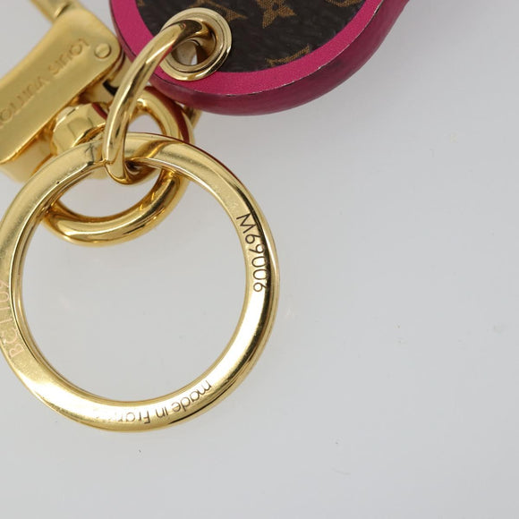 LOUIS VUITTON Porte Cles LV Skateboard Sleutelhanger Roze M69006 LV Auth 177355A