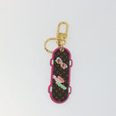 LOUIS VUITTON Porte Cles LV Skateboard Sleutelhanger Roze M69006 LV Auth 177355A-13