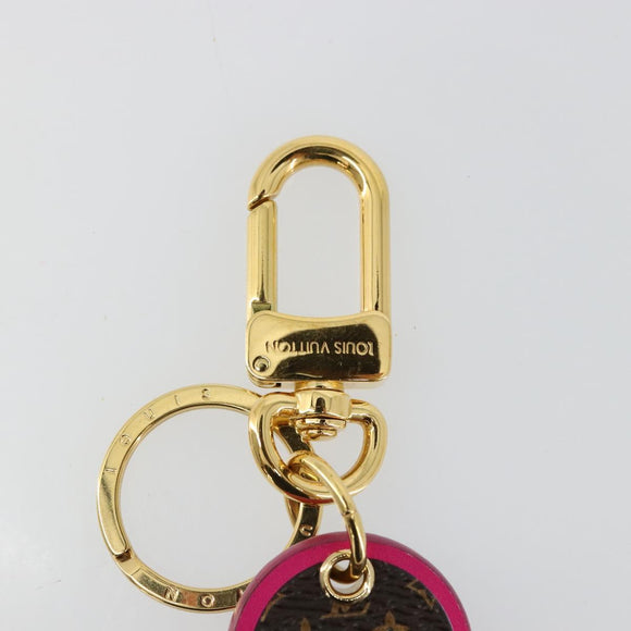 LOUIS VUITTON Porte Cles LV Skateboard Sleutelhanger Roze M69006 LV Auth 177355A