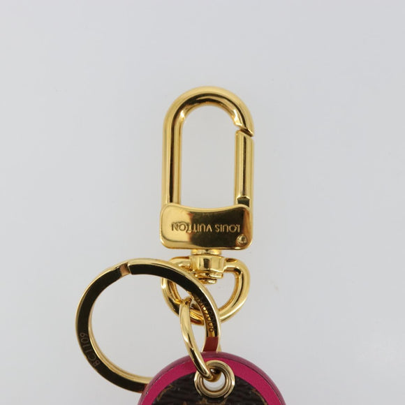 LOUIS VUITTON Porte Cles LV Skateboard Sleutelhanger Roze M69006 LV Auth 177355A