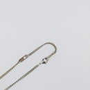 LOUIS VUITTON Eclipse Collier Charms Necklace Silver tone M63641 LV Auth 177357A-11