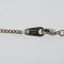 LOUIS VUITTON Eclipse Collier Charms Necklace Silver tone M63641 LV Auth 177357A-12