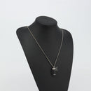 LOUIS VUITTON Eclipse Collier Charms Necklace Silver tone M63641 LV Auth 177357A-16