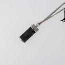 LOUIS VUITTON Eclipse Collier Charms Necklace Silver tone M63641 LV Auth 177357A-3