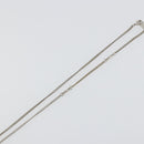 LOUIS VUITTON Eclipse Collier Charms Necklace Silver tone M63641 LV Auth 177357A-7