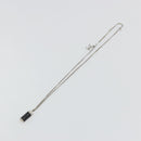LOUIS VUITTON Eclipse Collier Charms Necklace Silver tone M63641 LV Auth 177357A-9