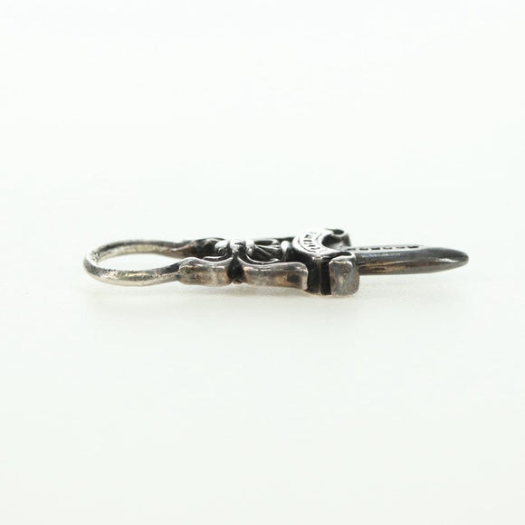 Chrome Hearts Dagger Charm Pendant Top Ag925 Silver Auth 177358V