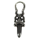 Chrome Hearts Dagger Charm Pendant Top Ag925 Silver Auth 177358V-2