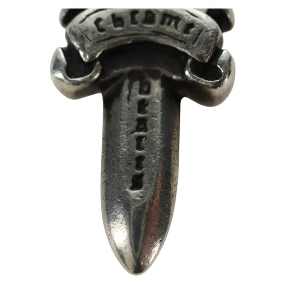 Chrome Hearts Dagger Charm Pendant Top Ag925 Silver Auth 177359V