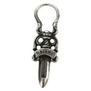 Chrome Hearts Dagger Charm Pendant Top Ag925 Silver Auth 177359V-6