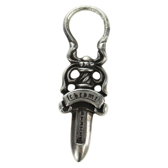 Chrome Hearts Dagger Charm Pendant Top Ag925 Silver Auth 177359V