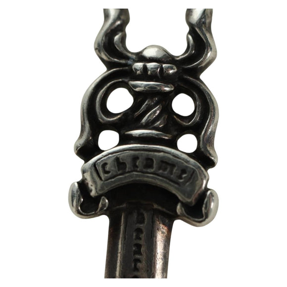Chrome Hearts Dagger Charm Pendant Top Ag925 Silver Auth 177359V