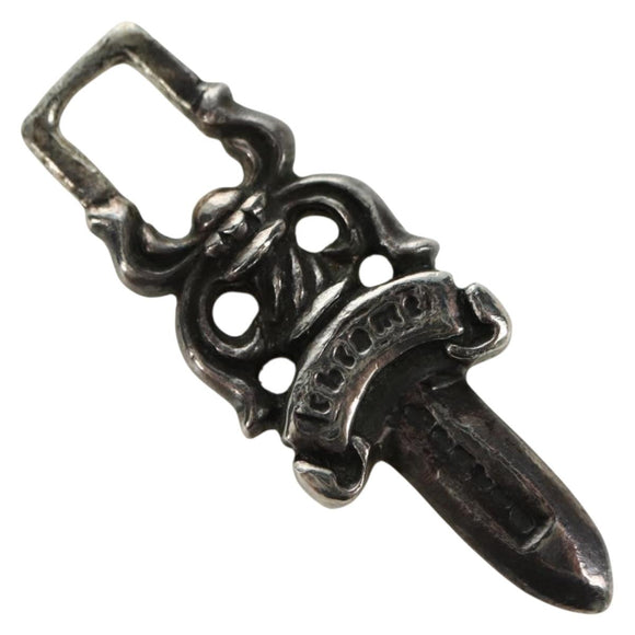 Chrome Hearts Dagger Charm Pendant Top Ag925 Silver Auth 177360V