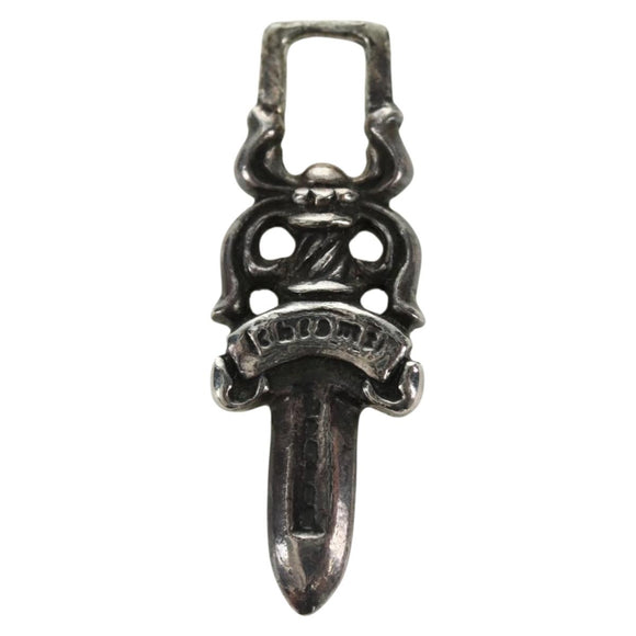 Chrome Hearts Dagger Charm Pendant Top Ag925 Silver Auth 177360V