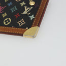 LOUIS VUITTON Monogram Multicolor Pochette Cles Purse Black M13664 Auth 177361-10