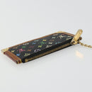 LOUIS VUITTON Monogram Multicolor Pochette Cles Purse Black M13664 Auth 177361-6