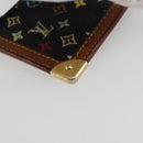 LOUIS VUITTON Monogram Multicolor Pochette Cles Purse Black M13664 Auth 177361-9