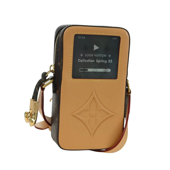 LOUIS VUITTON Monogram Music Player Wearable Wallet Bag M14063 LV Auth 177363SAM