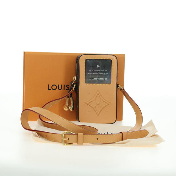 LOUIS VUITTON Monogram Music Player Wearable Wallet Bag M14063 LV Auth 177363SAM
