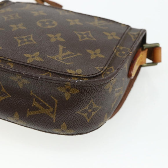 LOUIS VUITTON Monogram Saint Cloud PM Shoulder Bag M51244 LV Auth 177421