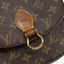 LOUIS VUITTON Monogram Saint Cloud PM Shoulder Bag M51244 LV Auth 177421-18