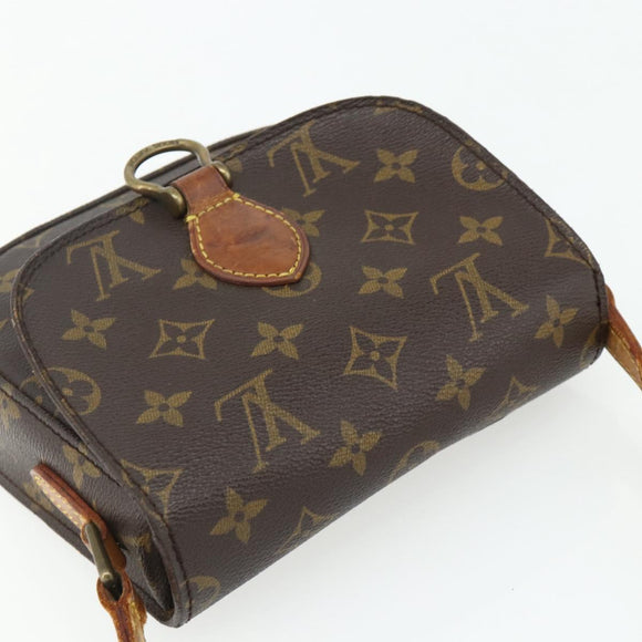 LOUIS VUITTON Monogram Saint Cloud PM Shoulder Bag M51244 LV Auth 177421