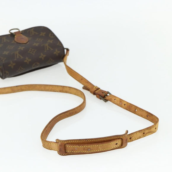 LOUIS VUITTON Monogram Saint Cloud PM Shoulder Bag M51244 LV Auth 177421