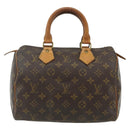 LOUIS VUITTON Monogram Speedy 25 Hand Bag M41528 LV Auth 177422-2