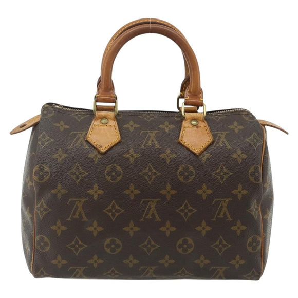 LOUIS VUITTON Monogram Speedy 25 Hand Bag M41528 LV Auth 177422