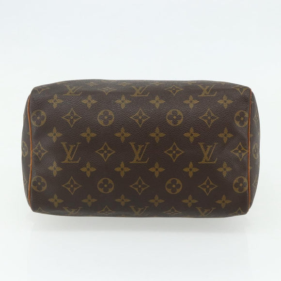 LOUIS VUITTON Monogram Speedy 25 Hand Bag M41528 LV Auth 177422