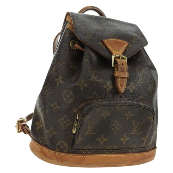 LOUIS VUITTON Monogram Montsouris PM Backpack M51137 LV Auth 177423A