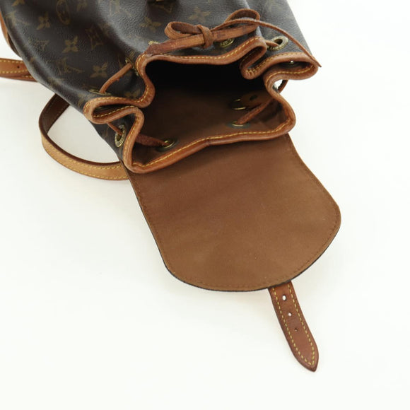 LOUIS VUITTON Monogram Montsouris PM Backpack M51137 LV Auth 177423A