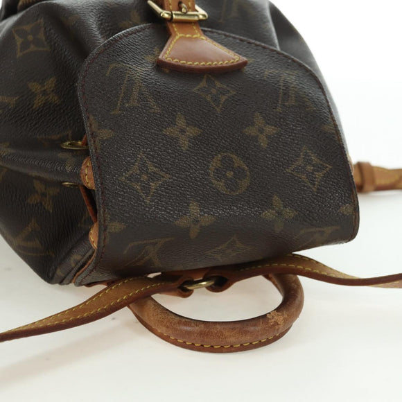 LOUIS VUITTON Monogram Montsouris PM Backpack M51137 LV Auth 177423A